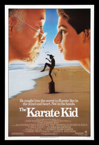 KARATE KID 1984 one-sheet